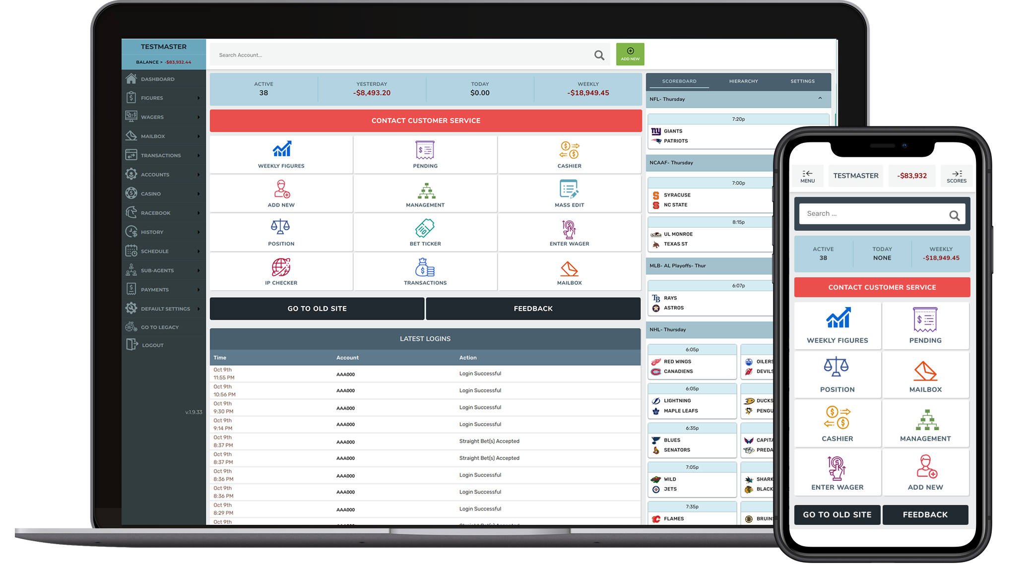 Agents Management Platform — hero screenshot showing the redesigned dashboard