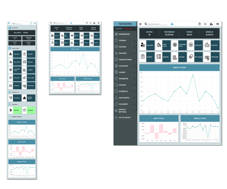 Style guide documentation showing color palette, typography scale, spacing system, and interaction state specifications